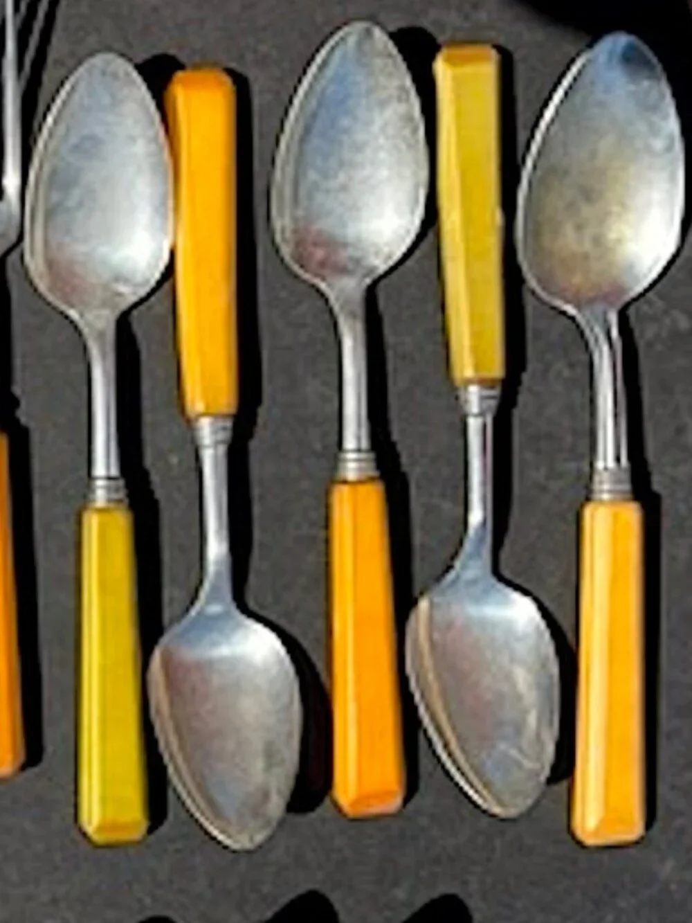 Vintage Bakelite Silverware Lot of 26